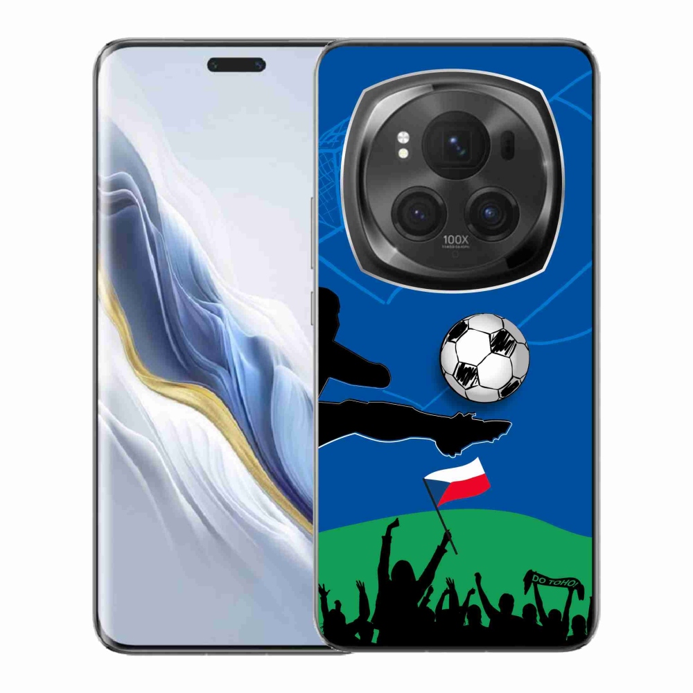 Gélový kryt mmCase na Honor Magic 6 Pro 5G - fanúšikovia futbalu