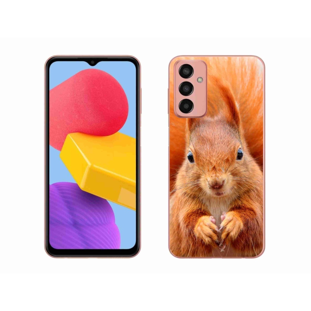 Gélový kryt mmCase na Samsung Galaxy M13 - veverička