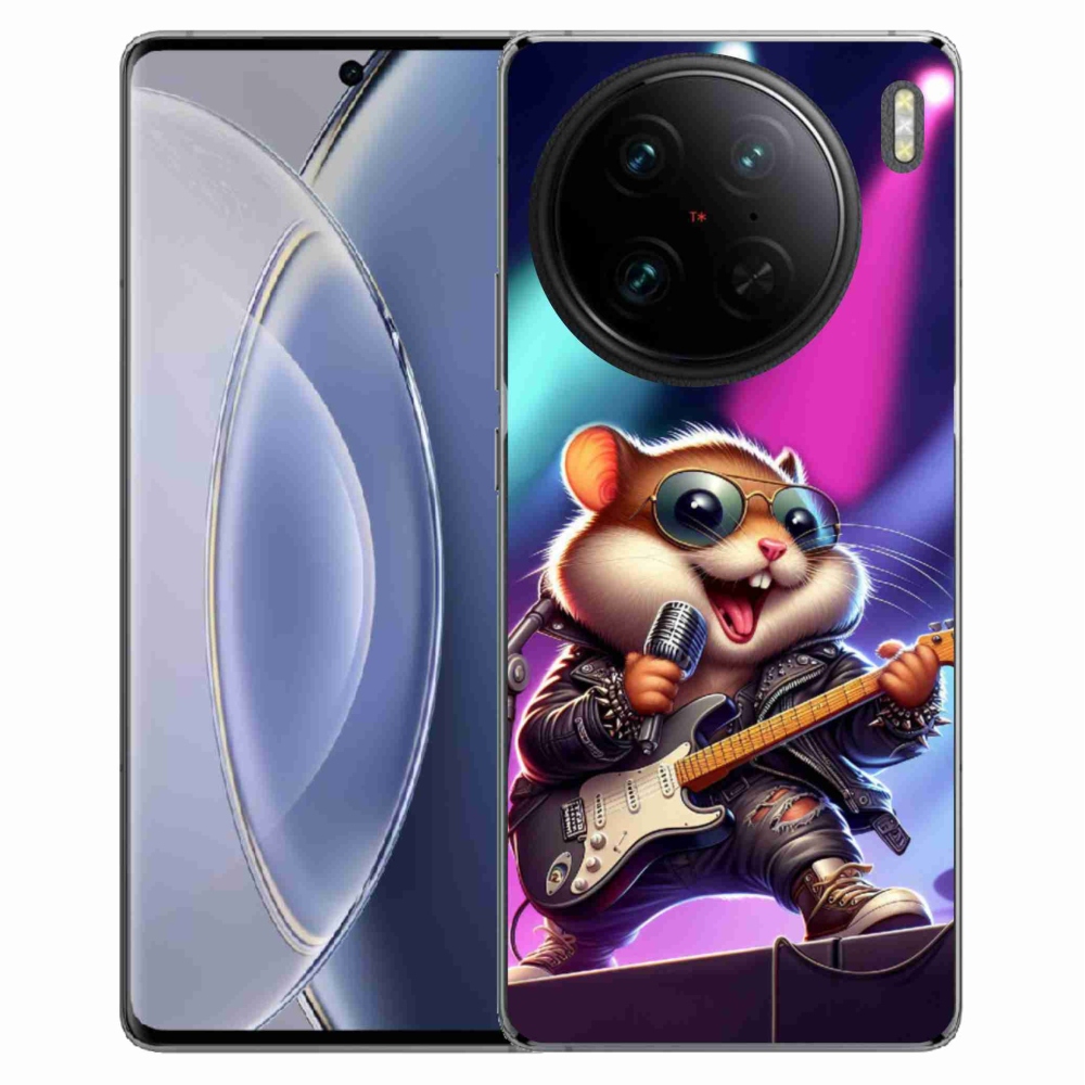 Gélový kryt mmCase na Vivo X90 Pro - škrečok rocker
