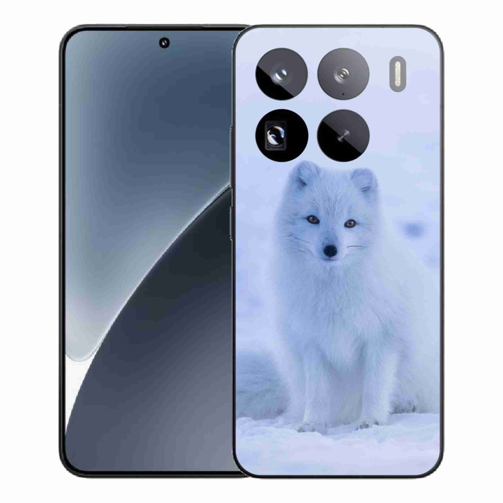 Gélový kryt mmCase na Xiaomi 15 Pro - polárna líška
