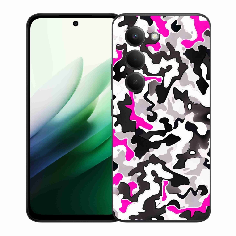 Gélový kryt mmCase na Xiaomi Redmi 15 5G (169mm) - maskáčový vzor 5
