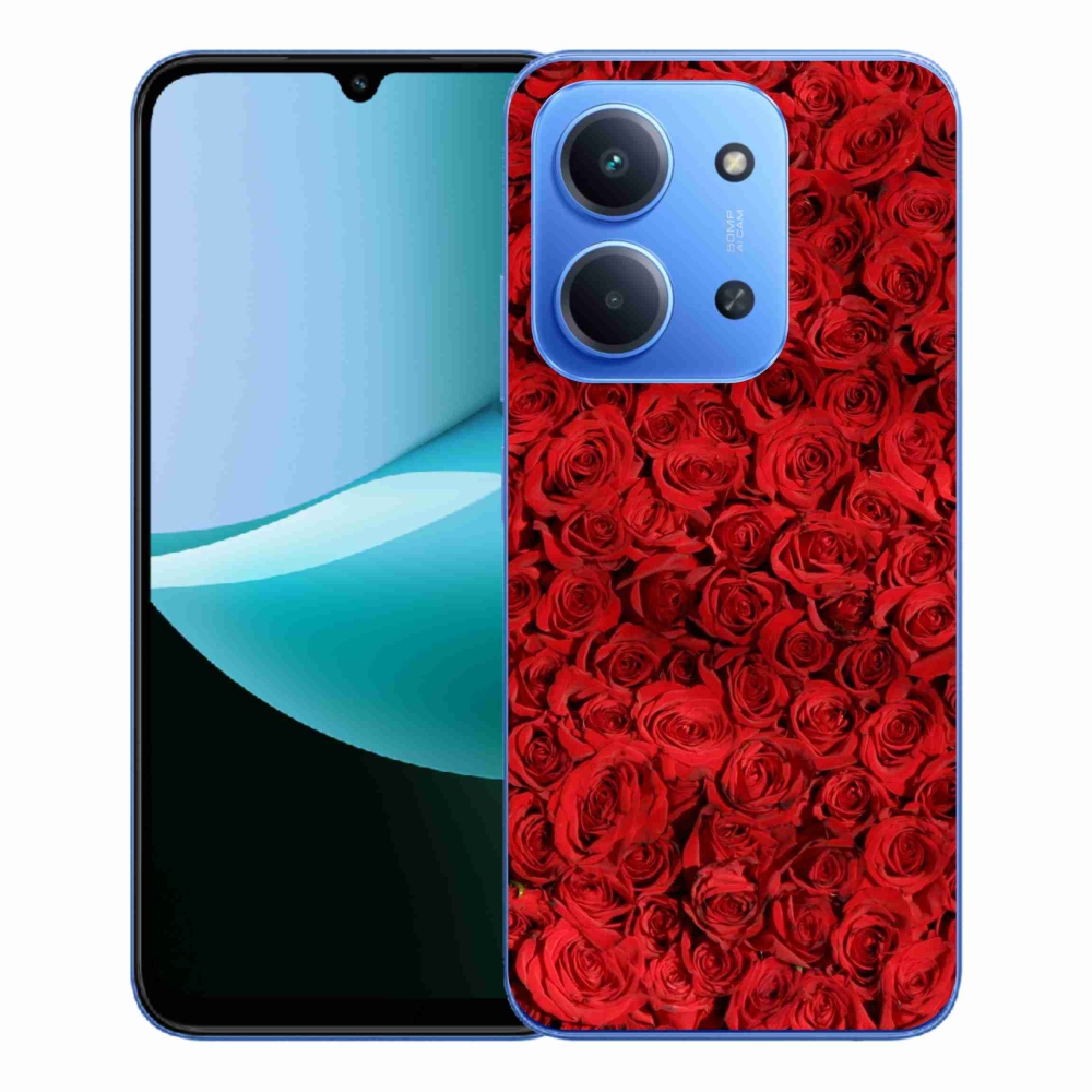 Gélový kryt mmCase na Xiaomi Redmi 15C 4G/5G (173mm) - ruža