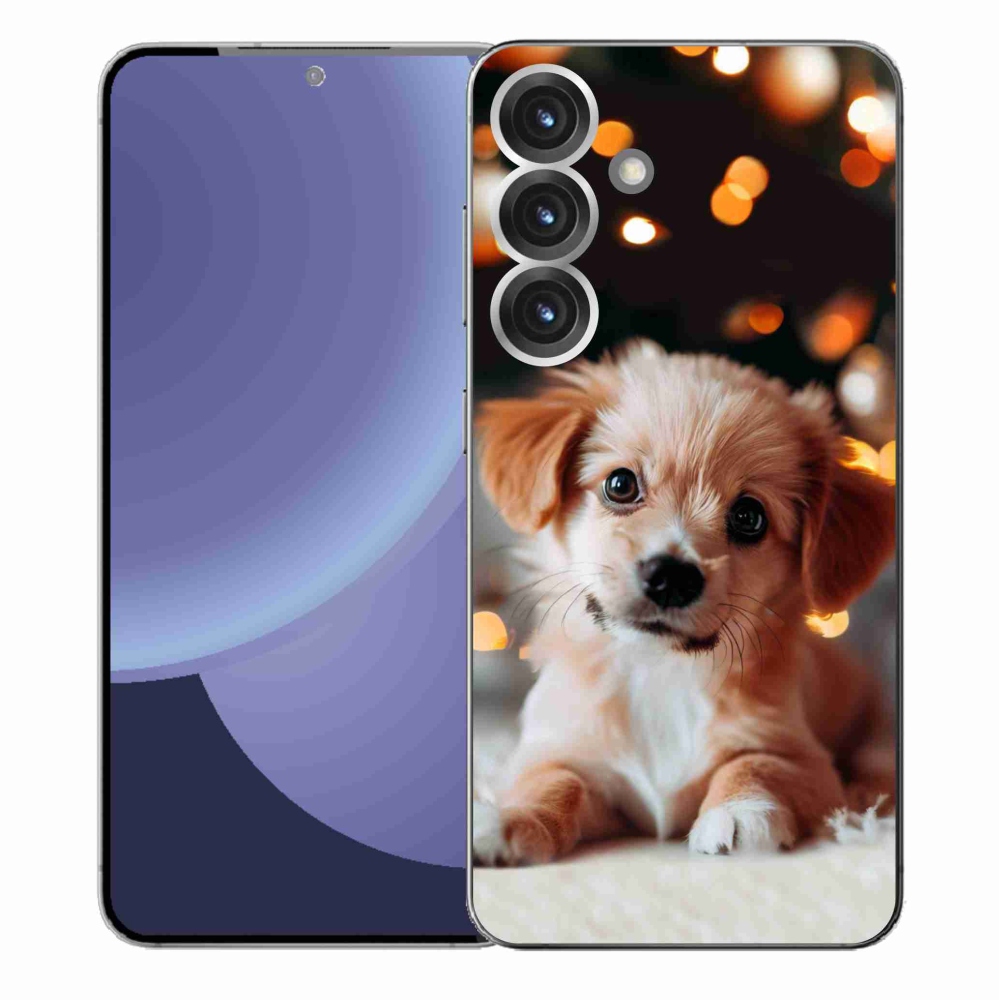 Gélový kryt mmCase na Samsung Galaxy S25+ - šteniatko