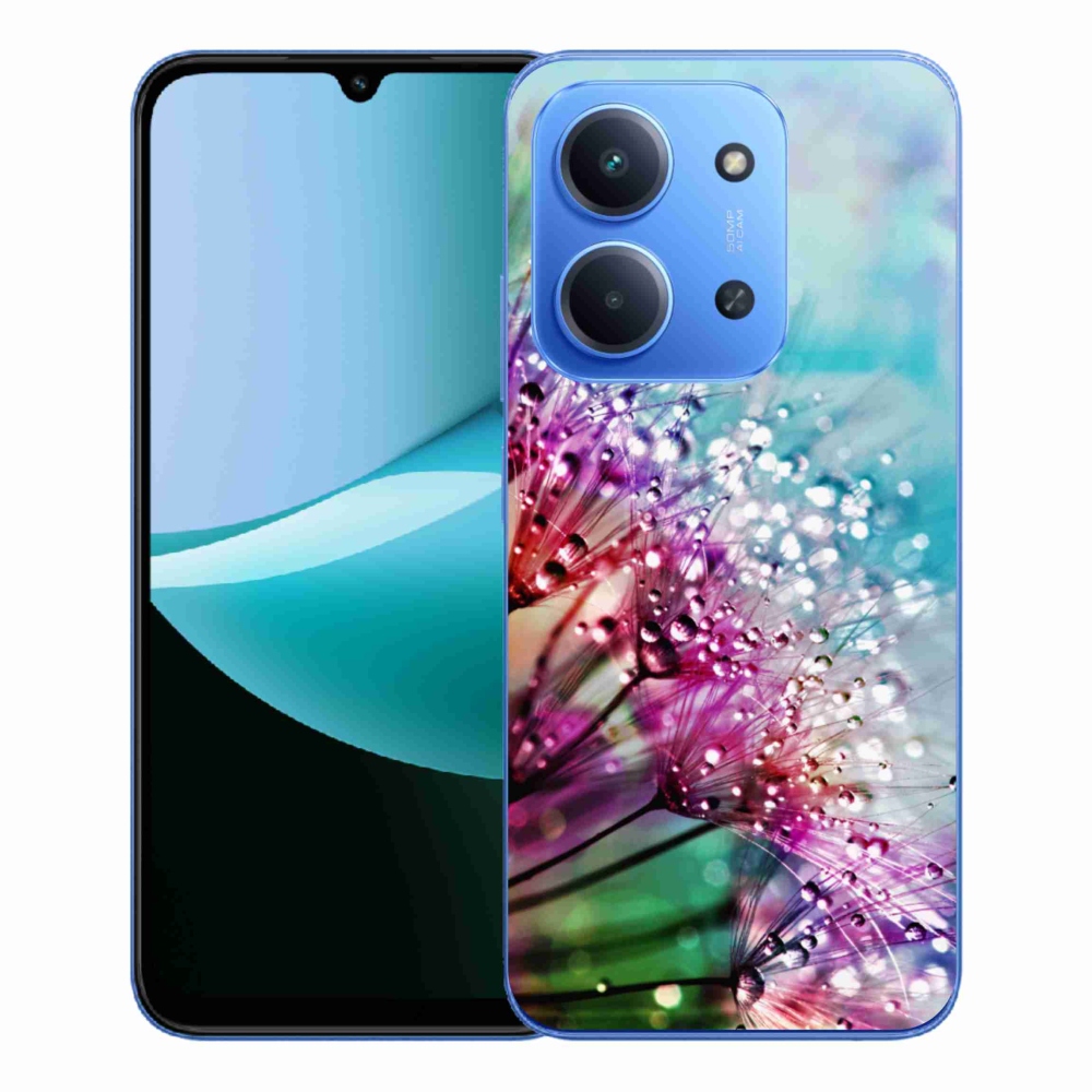 Gélový kryt mmCase na Xiaomi Redmi 15C 4G/5G (173mm) - farebné kvety