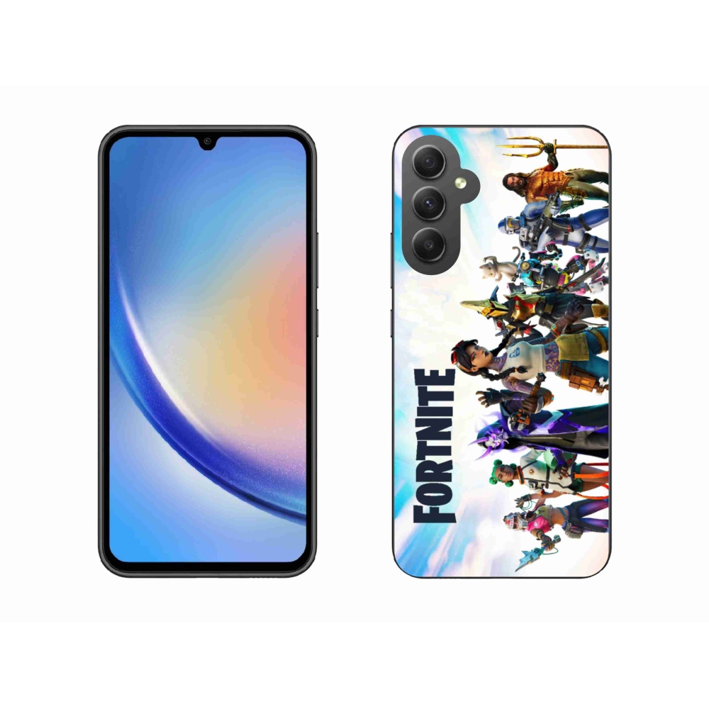 Gélový kryt mmCase na Samsung Galaxy A34 5G - fortnite