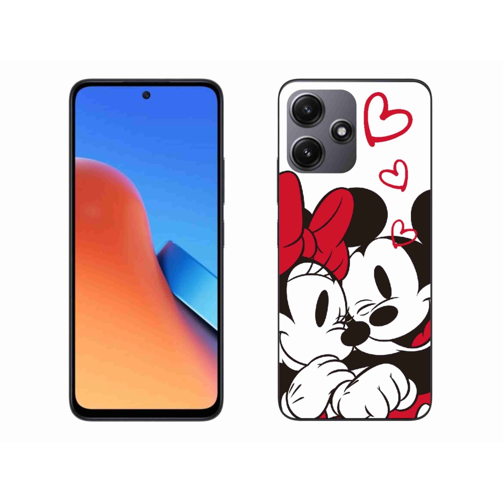 Gélový kryt mmCase na Xiaomi Redmi 12 5G - minnie a mickey