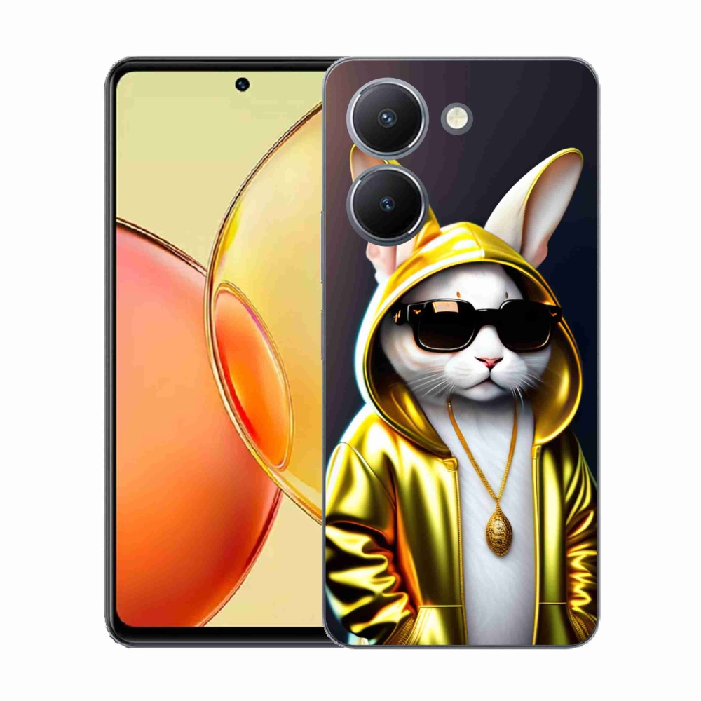 Gélový kryt mmCase na Vivo Y36 - mačka boss