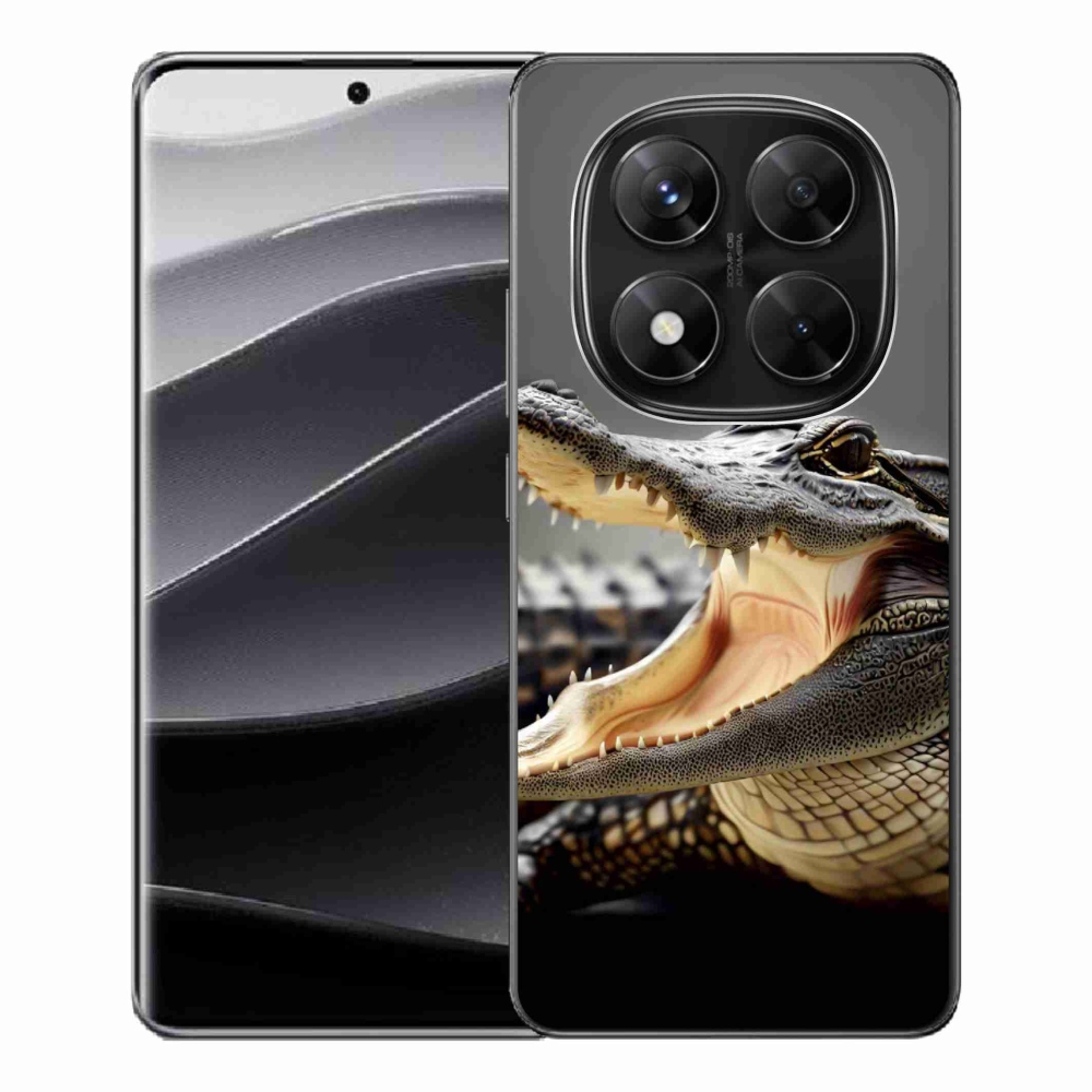 Gélový kryt mmCase na Xiaomi Redmi Note 14 Pro 5G/Poco X7 5G - krokodýl