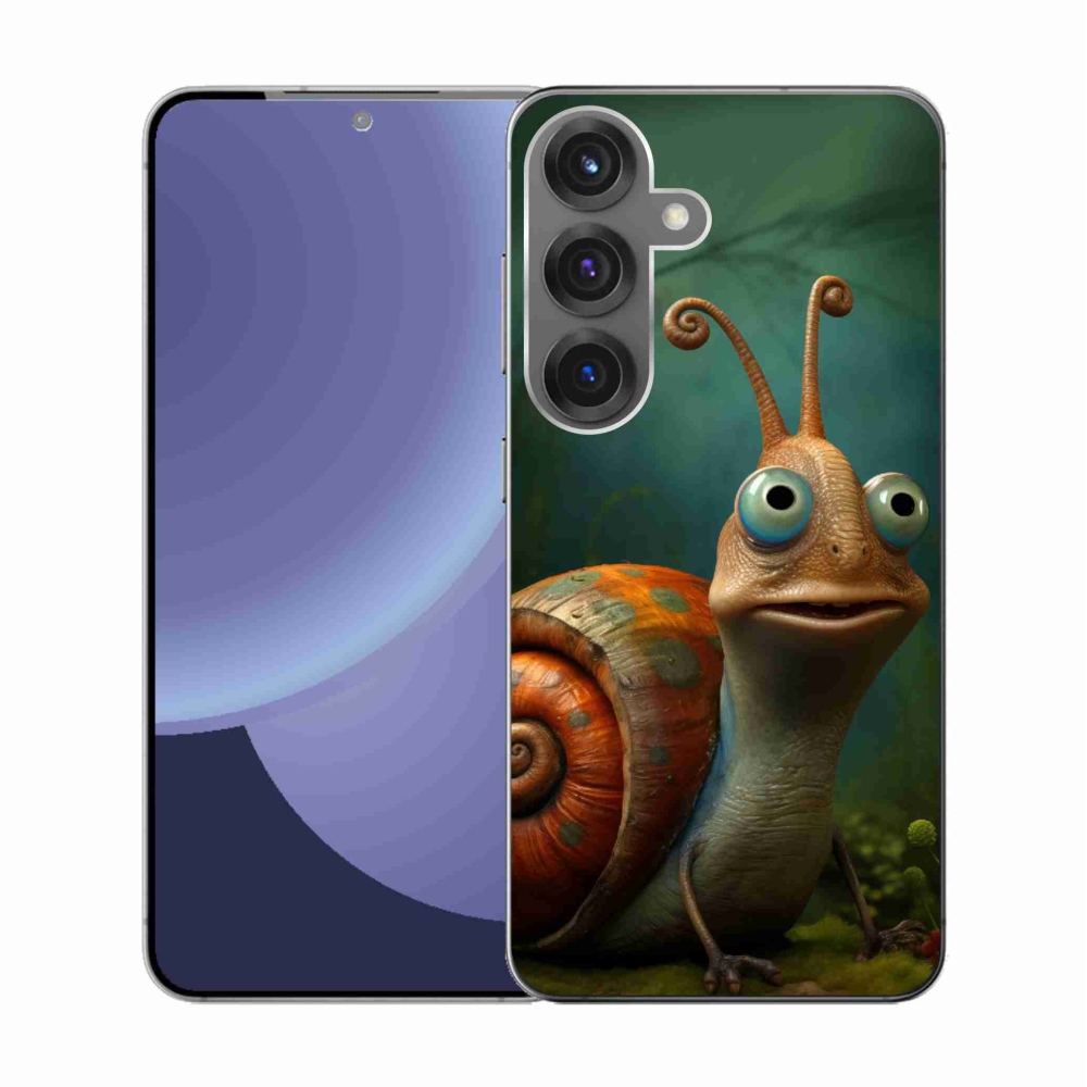 Gélový kryt mmCase na Samsung Galaxy S25 - slimák