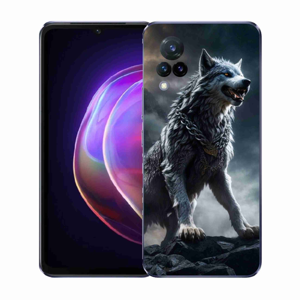 Gélový kryt mmCase na Vivo V21 4G/5G - vlk 1