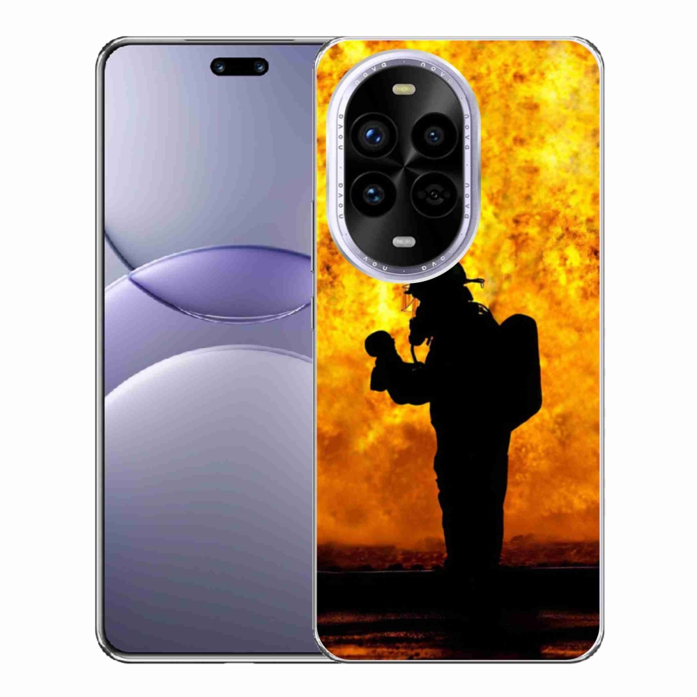 Gélový kryt mmCase na Huawei Nova 13 Pro 5G - hasič