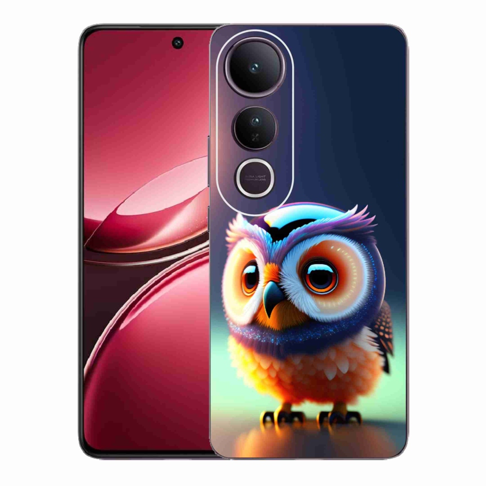 Gélový kryt mmCase na Vivo V50 Lite 4G/5G - sovička