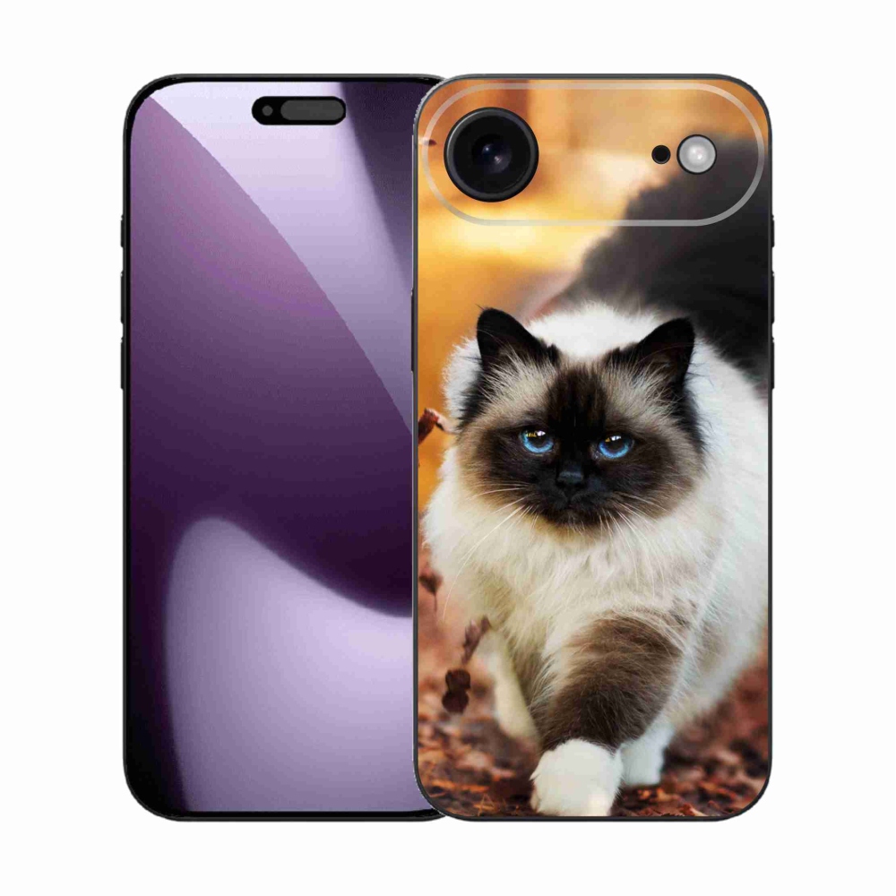 Gélový kryt mmCase na iPhone 17 Air - mačka