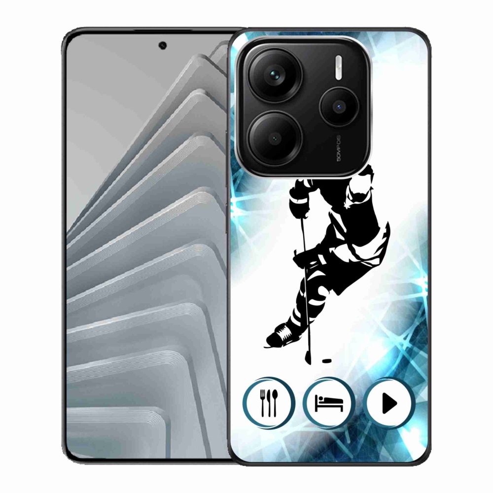 Gélový kryt mmCase na Xiaomi Redmi Note 14 5G - hokej 1