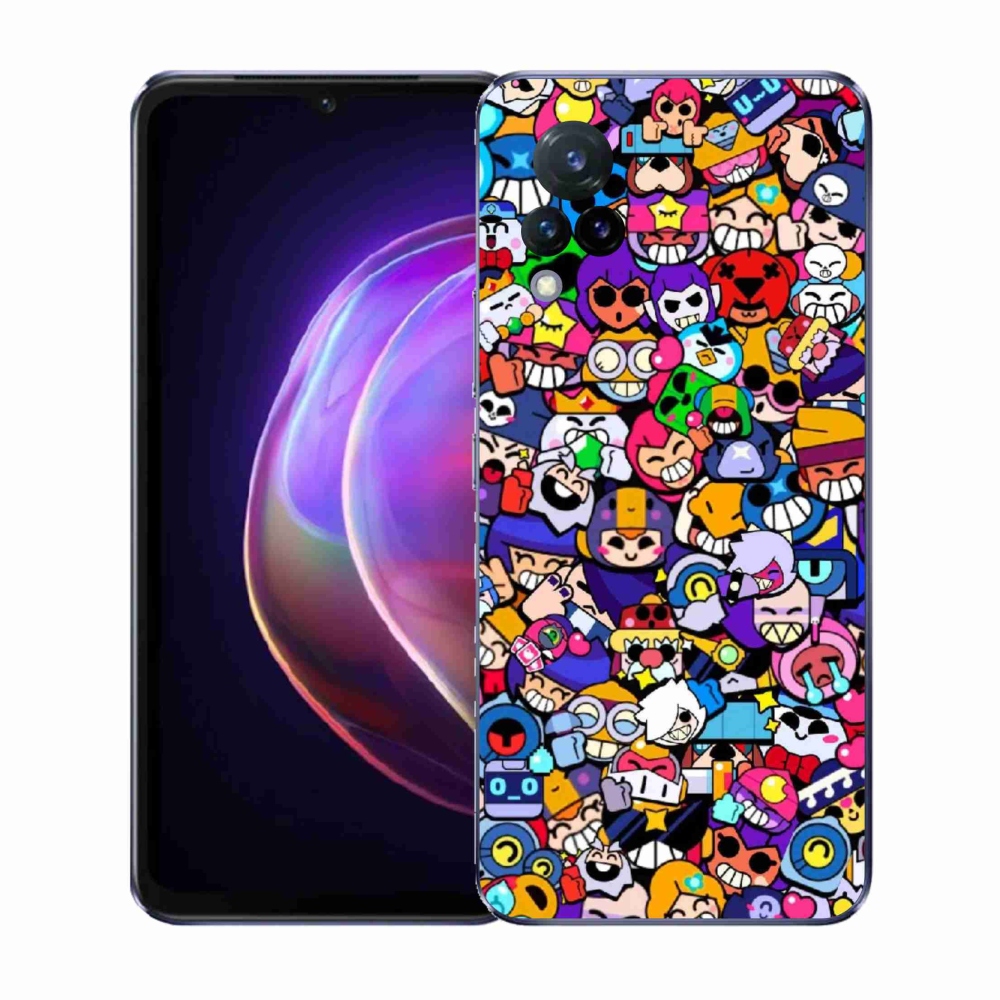 Gélový kryt mmCase na Vivo V21 4G/5G - brawl stars 2