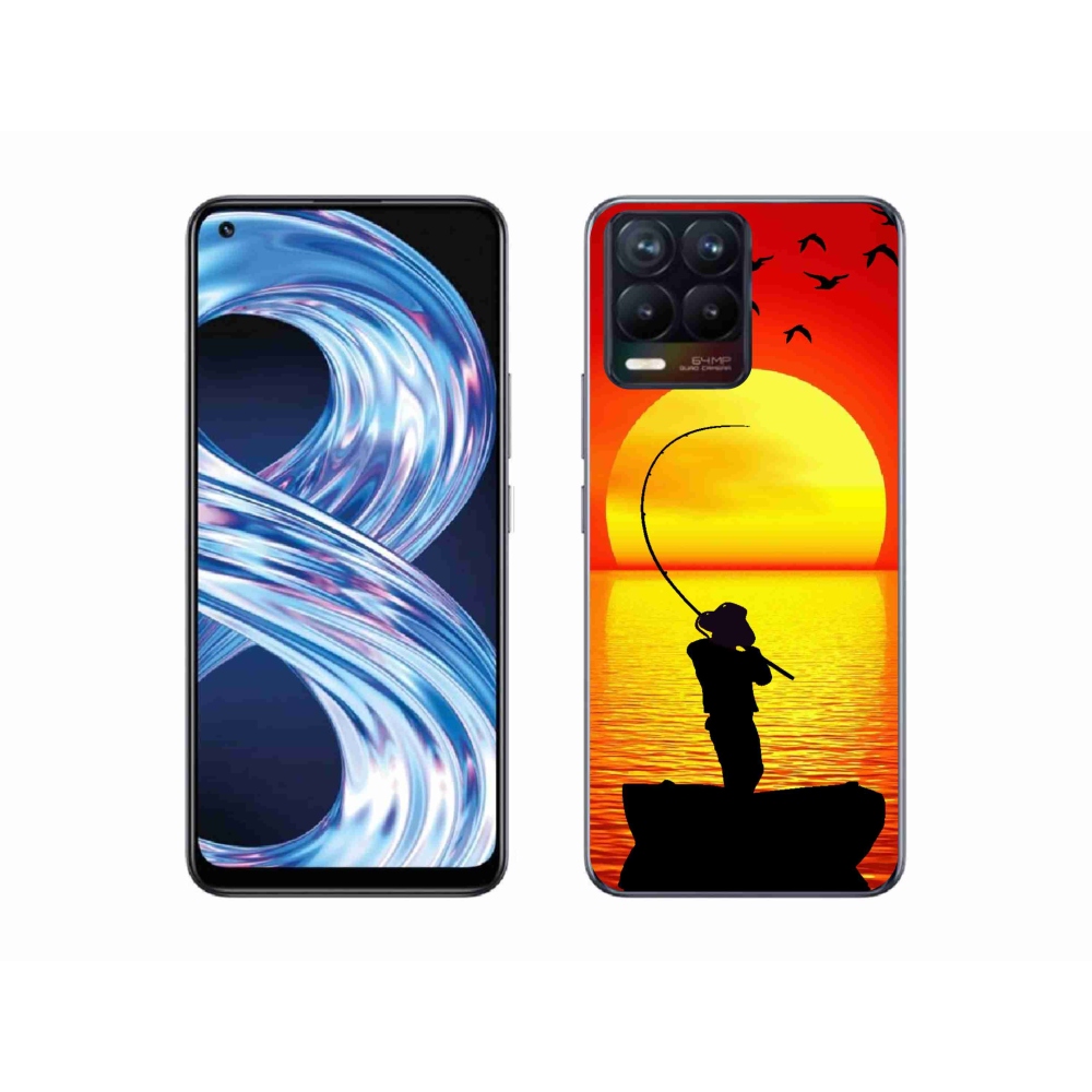 Gélový kryt mmCase na Realme 8 Pro - rybárčenie