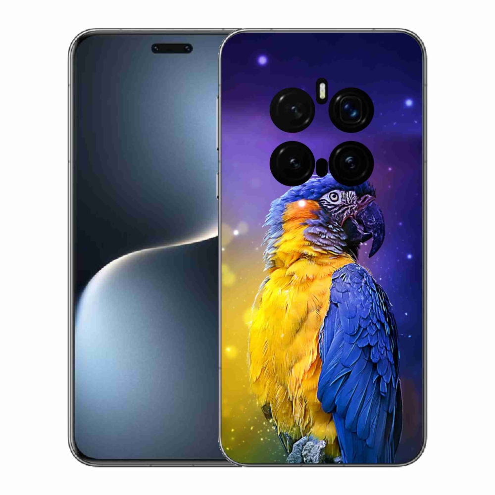 Gélový kryt mmCase na Honor Magic 7 Pro 5G - papagáj ara 1