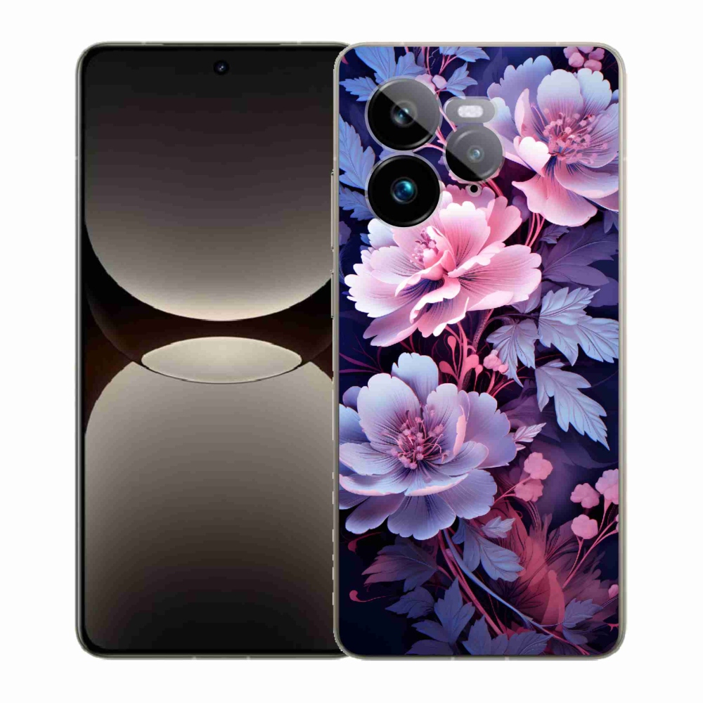 Gélový kryt mmCase na Realme GT 7 Pro 5G - kvety 11