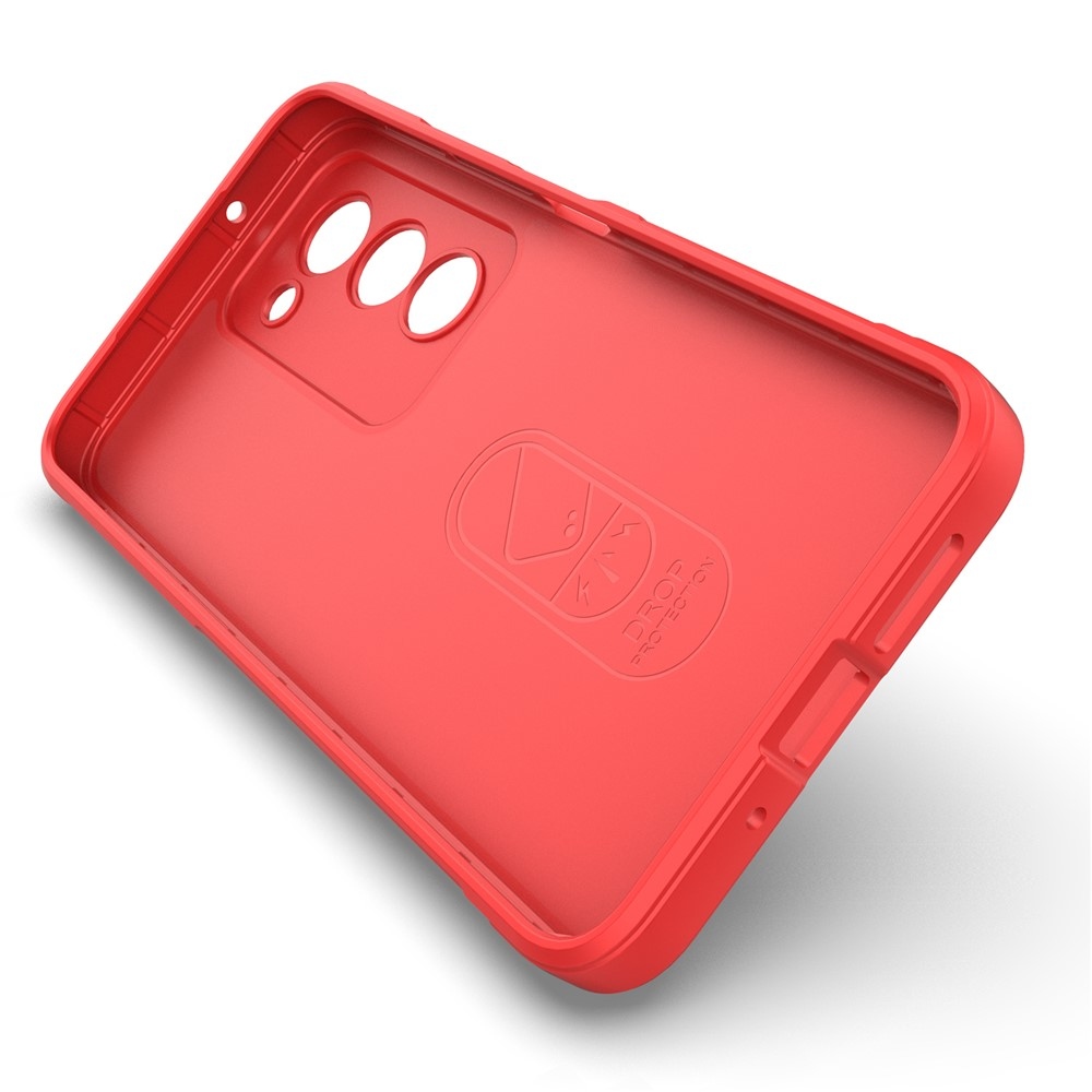 Rugg odolný gélový obal na Xiaomi Redmi 15 4G (171mm) - červený
