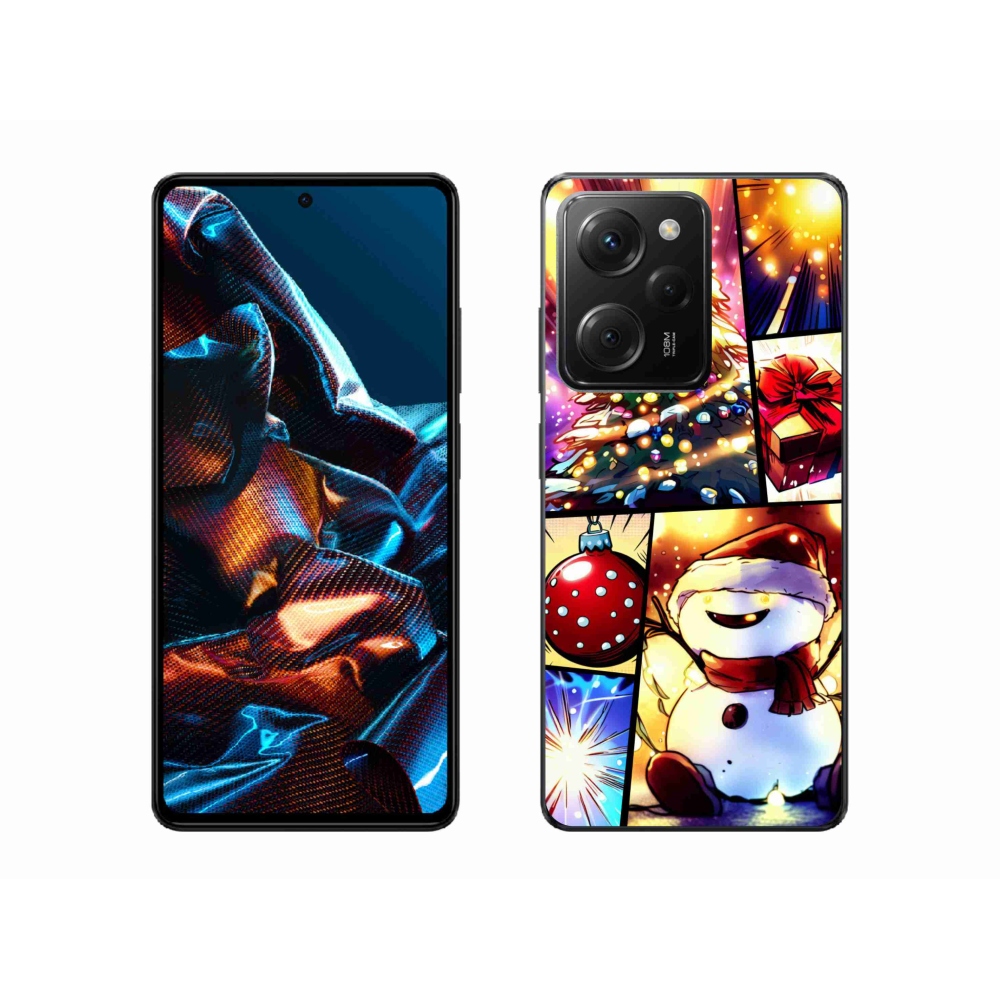 Gélový kryt mmCase na Xiaomi Poco X5 Pro 5G - vianočné motívy 1