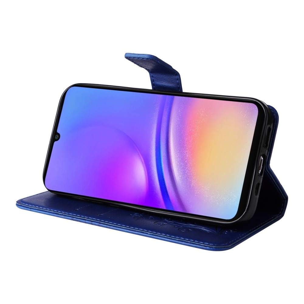 Big Butterfly knižkové púzdro na Samsung Galaxy A06 4G - modré