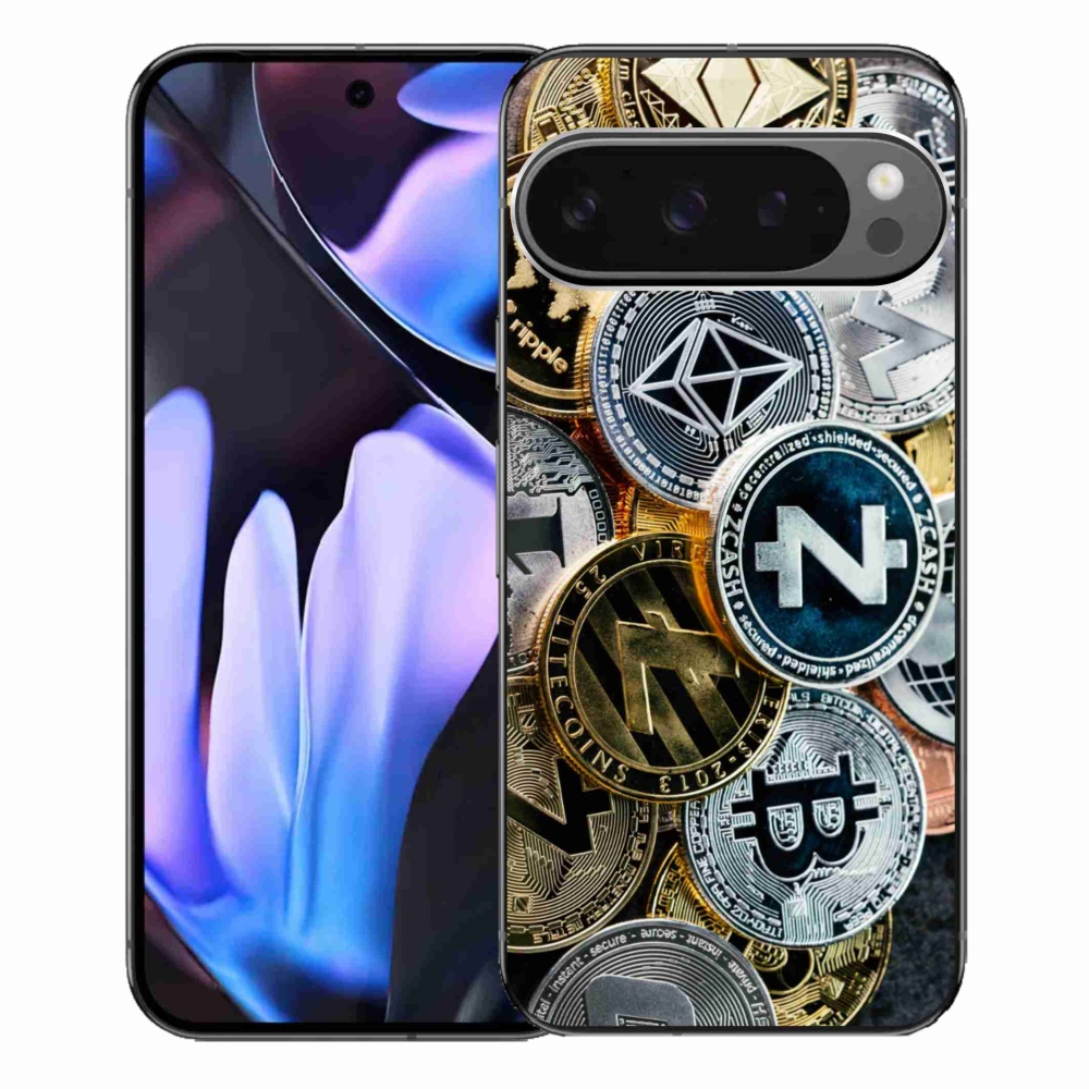 Gélový kryt mmCase na Google Pixel 9 Pro XL - kryptomeny