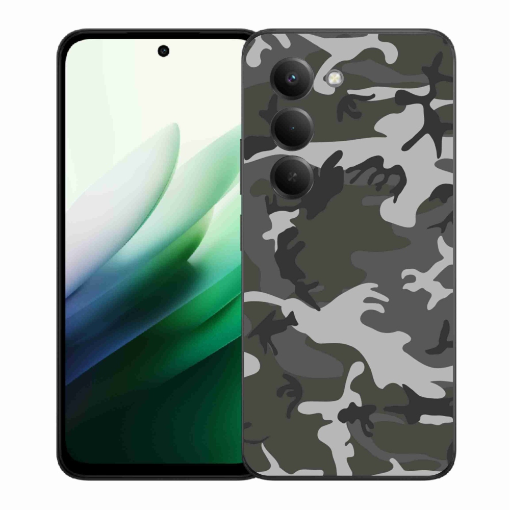 Gélový kryt mmCase na Xiaomi Redmi 15 5G (169mm) - maskáčový vzor