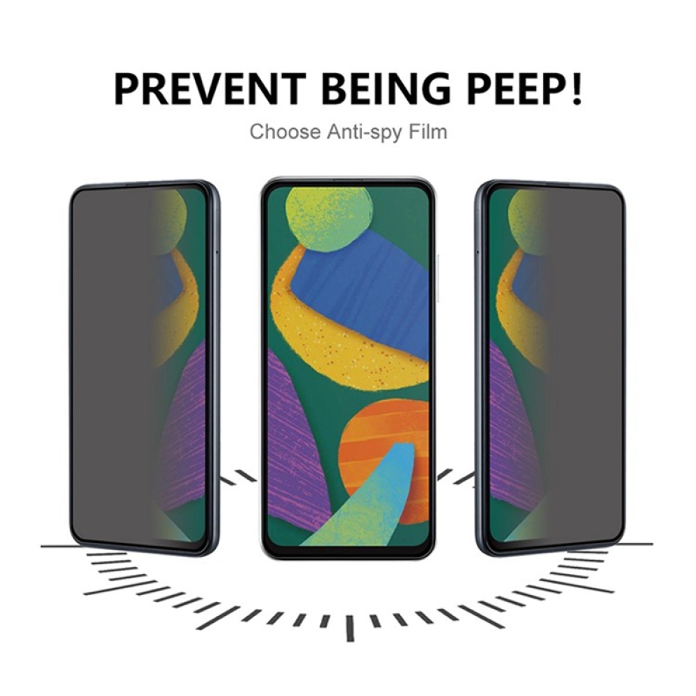 Privacy celoplošné tvrdené sklo na Xiaomi Redmi 15C 4G/5G (173mm)