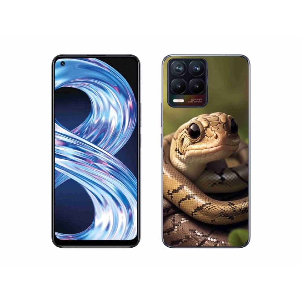 Gélový kryt mmCase na Realme 8 Pro - had 1