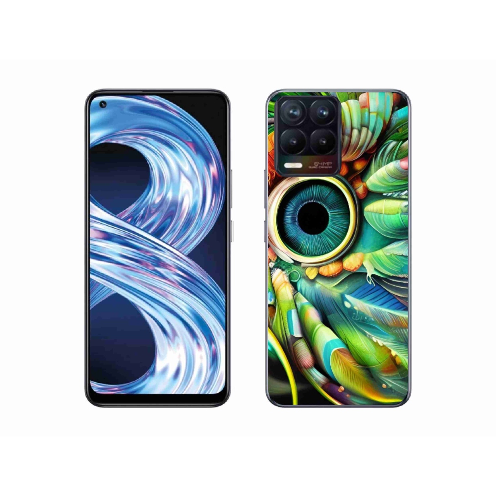 Gélový kryt mmCase na Realme 8 Pro - abstraktný motív 18