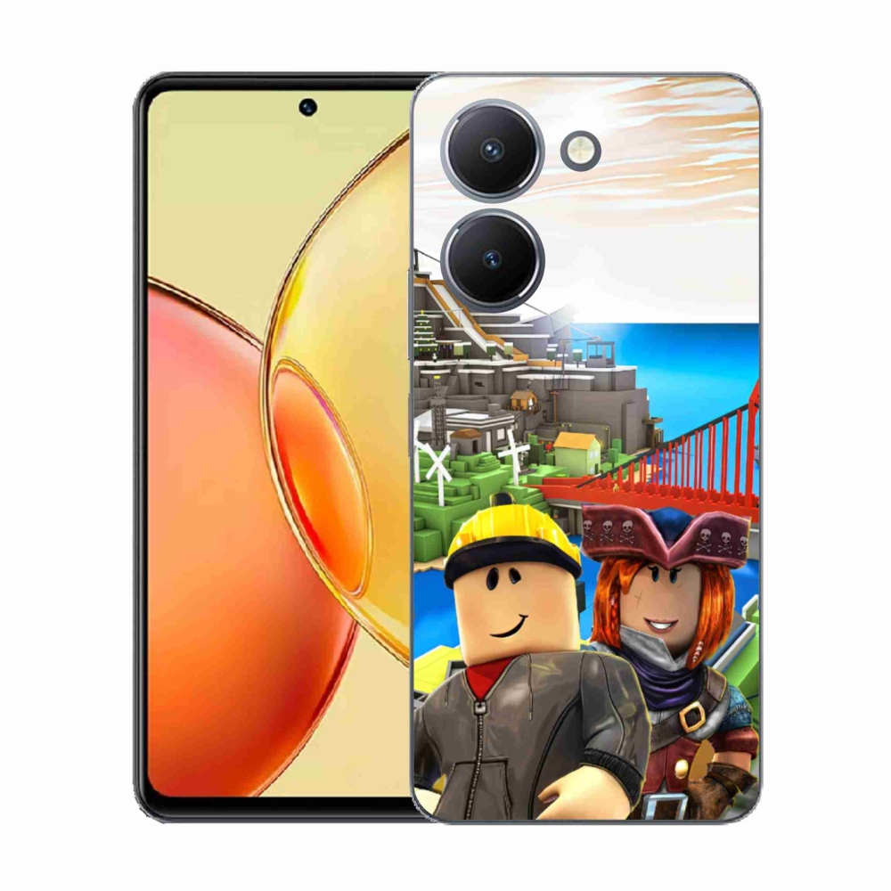 Gélový kryt mmCase na Vivo Y36 - roblox 1