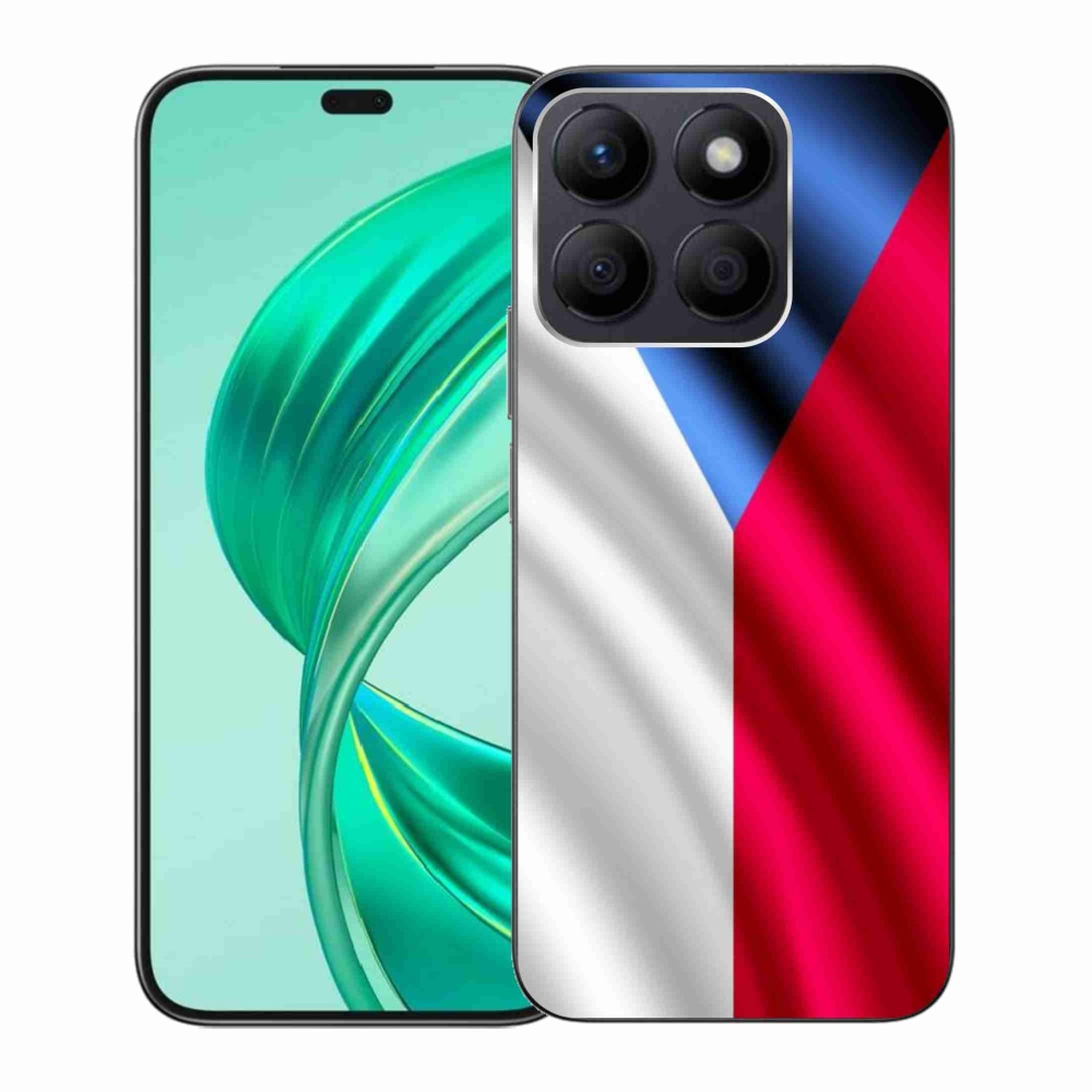 Gélový kryt mmCase na Honor X8b - česká vlajka