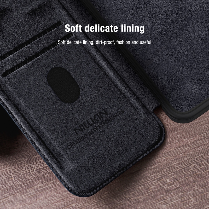 Nillkin Qin Book PRO Puzdro pre Samsung Galaxy S25 Black