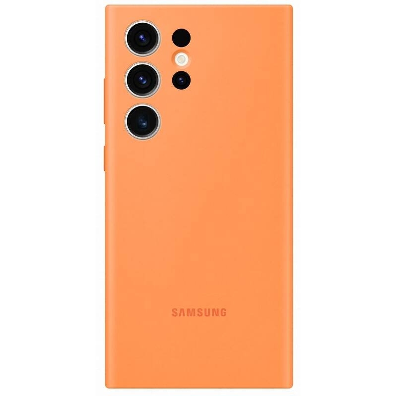 EF-PS918TOE Samsung Silikónový Kryt pre Galaxy S23 Ultra Orange