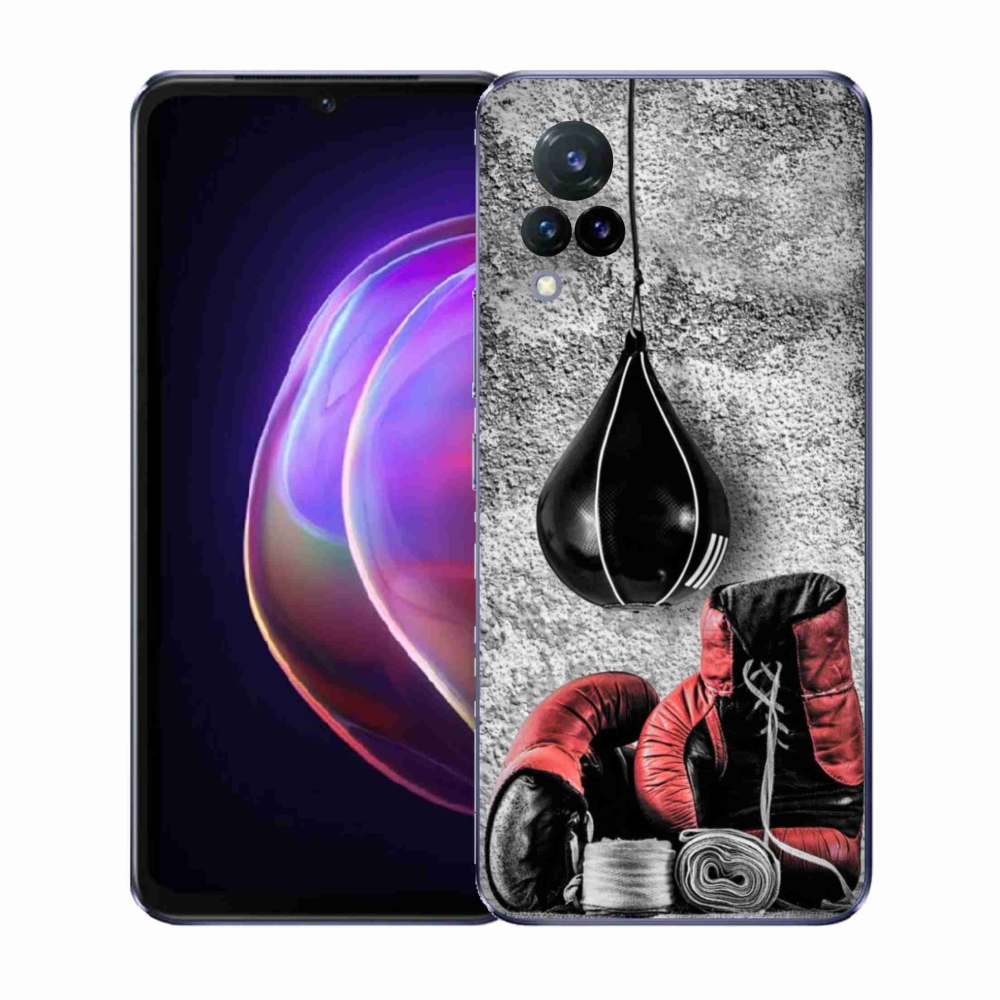 Gélový kryt mmCase na Vivo V21 4G/5G - boxovacie vrece a rukavice
