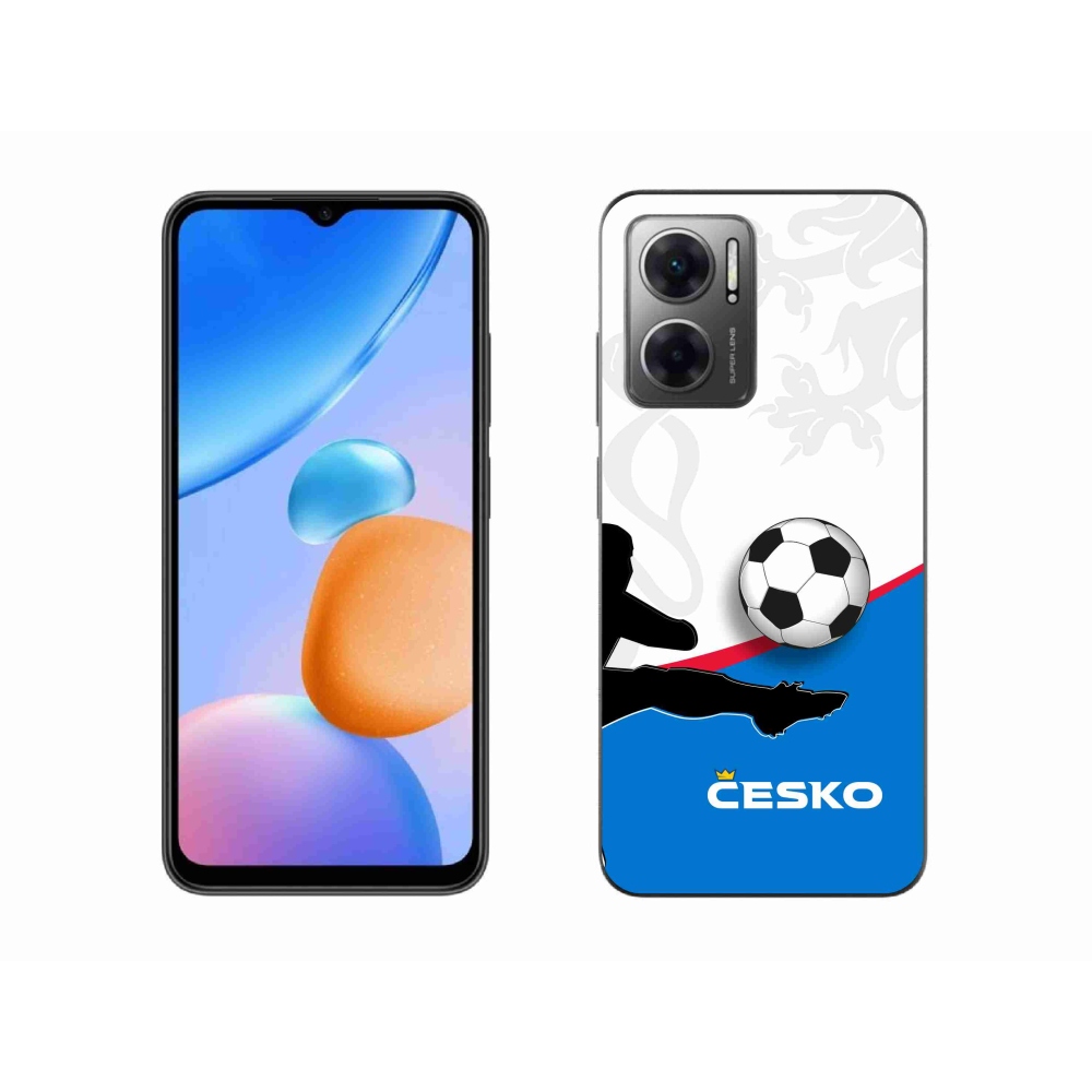 Gélový kryt mmCase na Xiaomi Redmi 10 5G - futbal Česko 3
