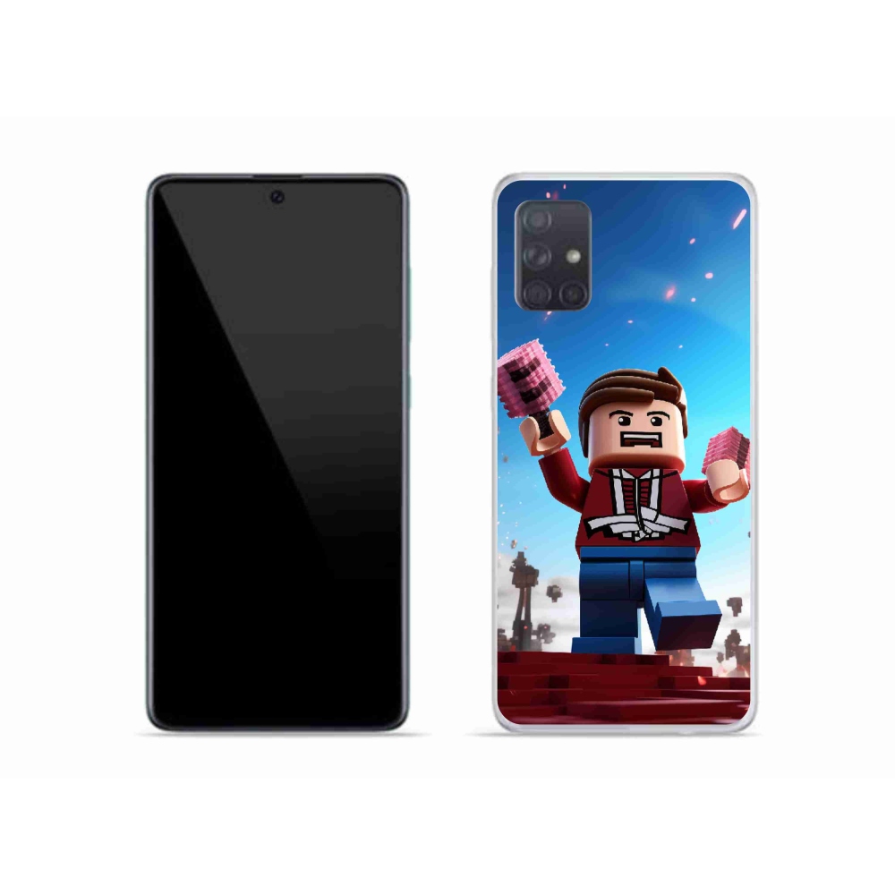 Gélový kryt mmCase na Samsung Galaxy A51 - roblox 2