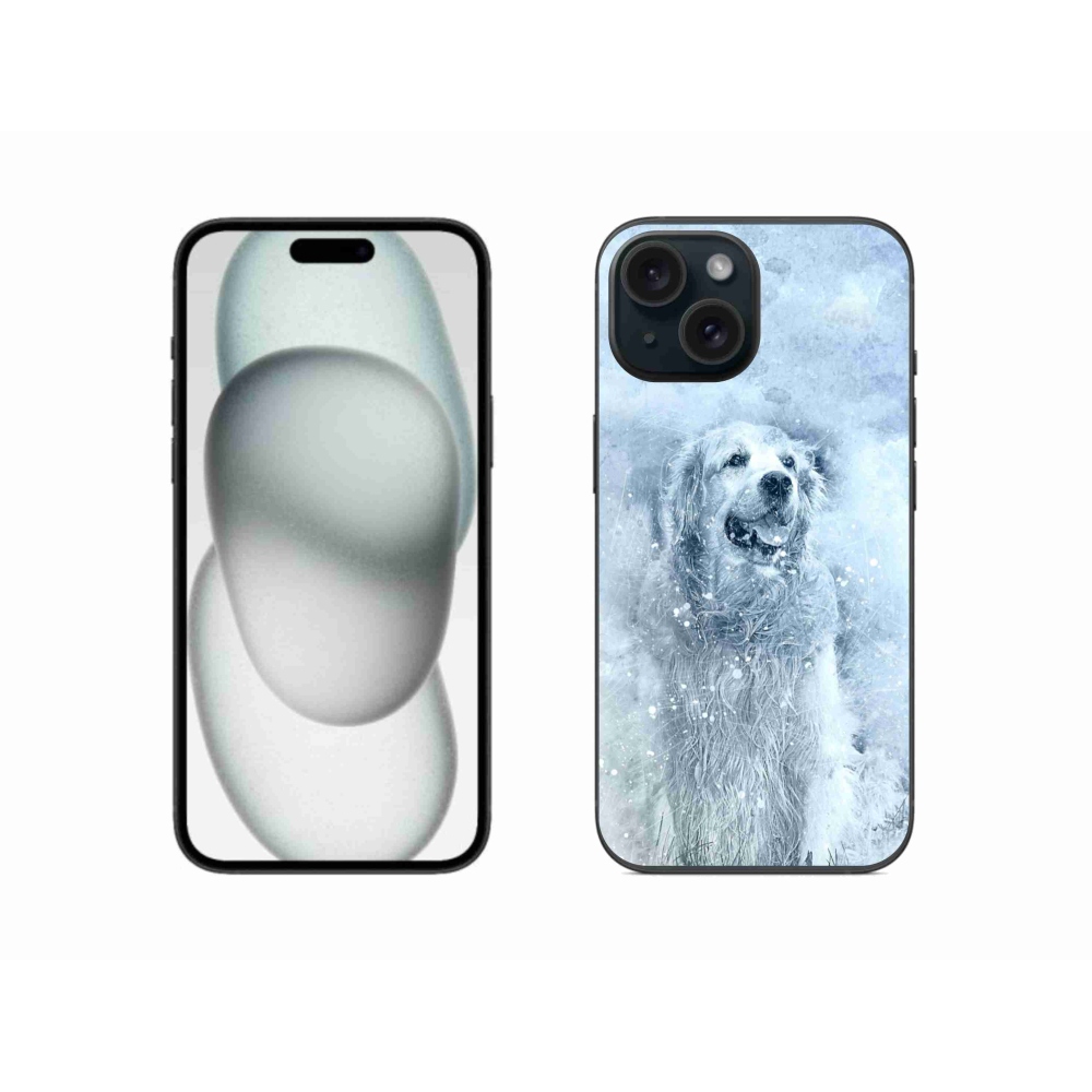 Gélový obal mmCase na iPhone 15 - retriever