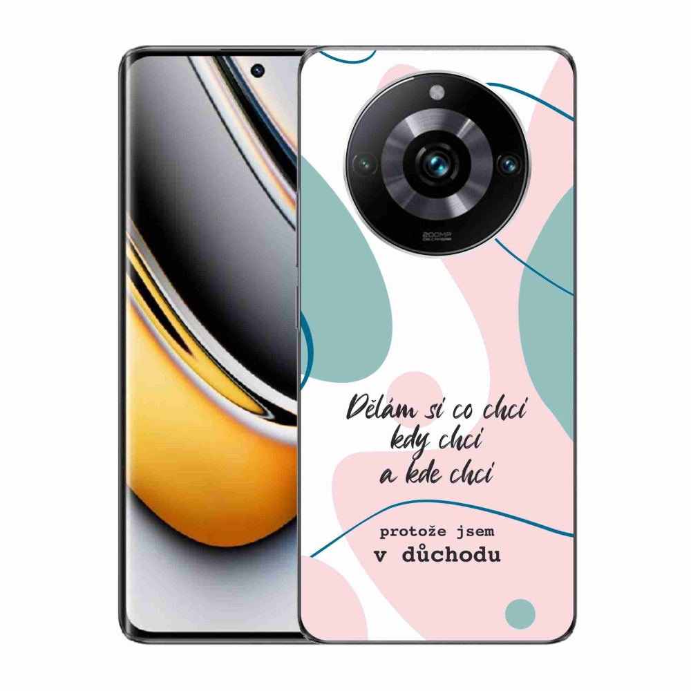 Gélový kryt mmCase na Realme 11 Pro/11 Pro+ - vtipný text 10 biele pozadie