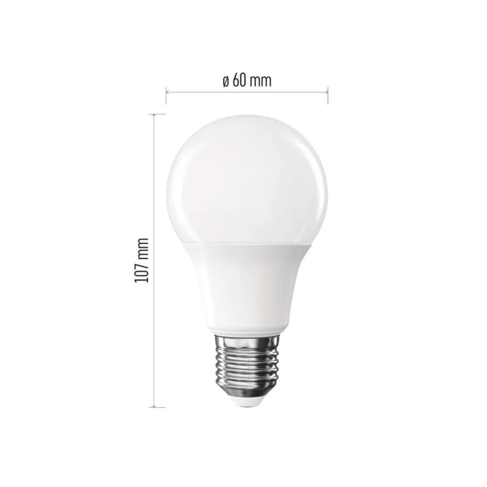 LED žiarovka Classic A60 / E27 / 7 W (60 W) / 806 lm / neutrálna biela