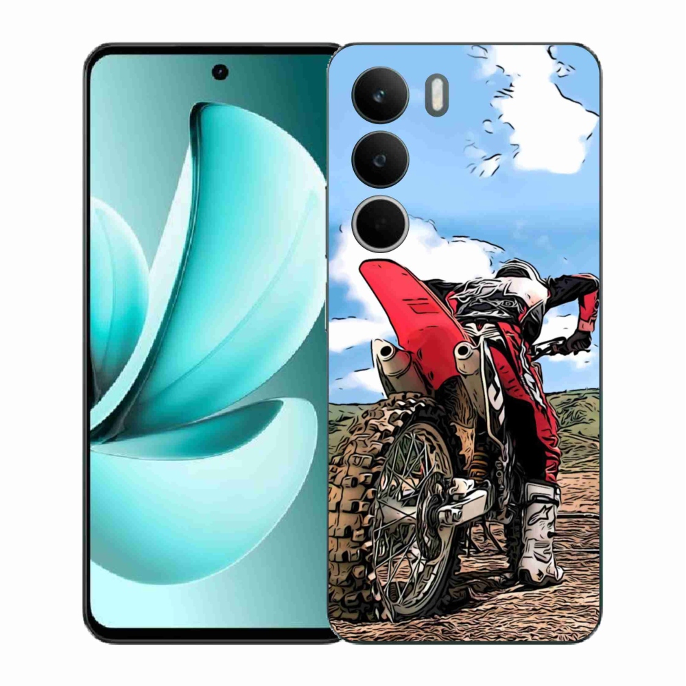 Gélový kryt mmCase na Realme C71 - moto