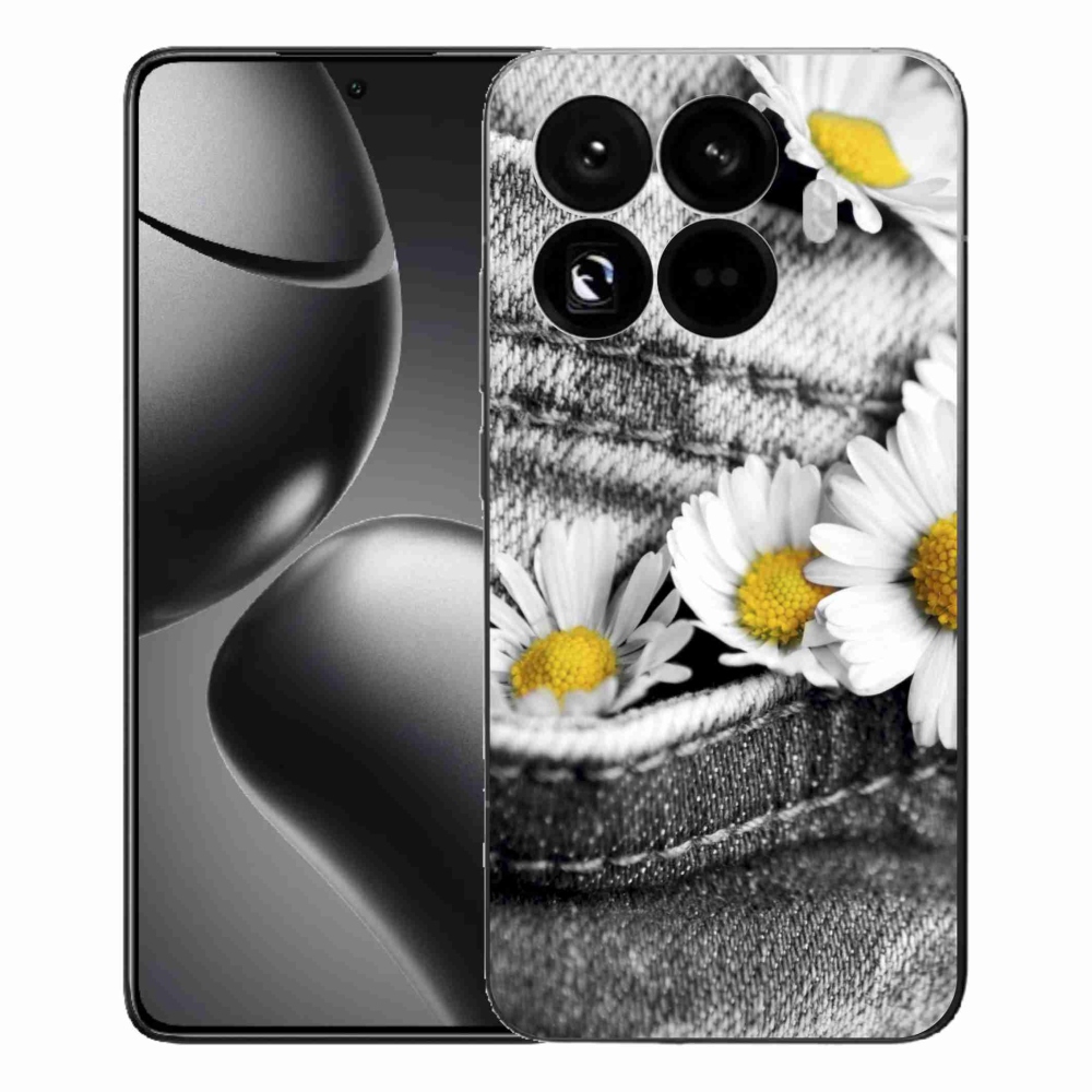Gélový kryt mmCase na Xiaomi 15T Pro - margaréty