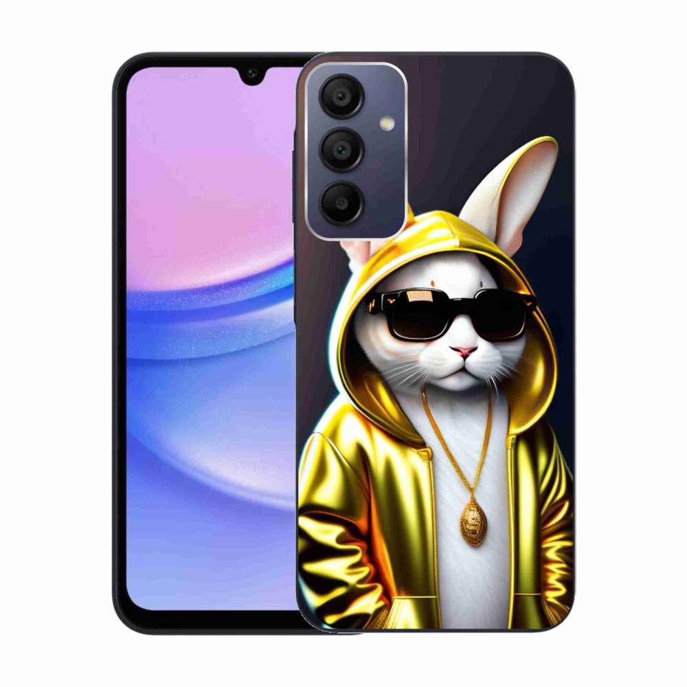 Gélový kryt mmCase na Samsung Galaxy A15 4G/5G - mačka boss