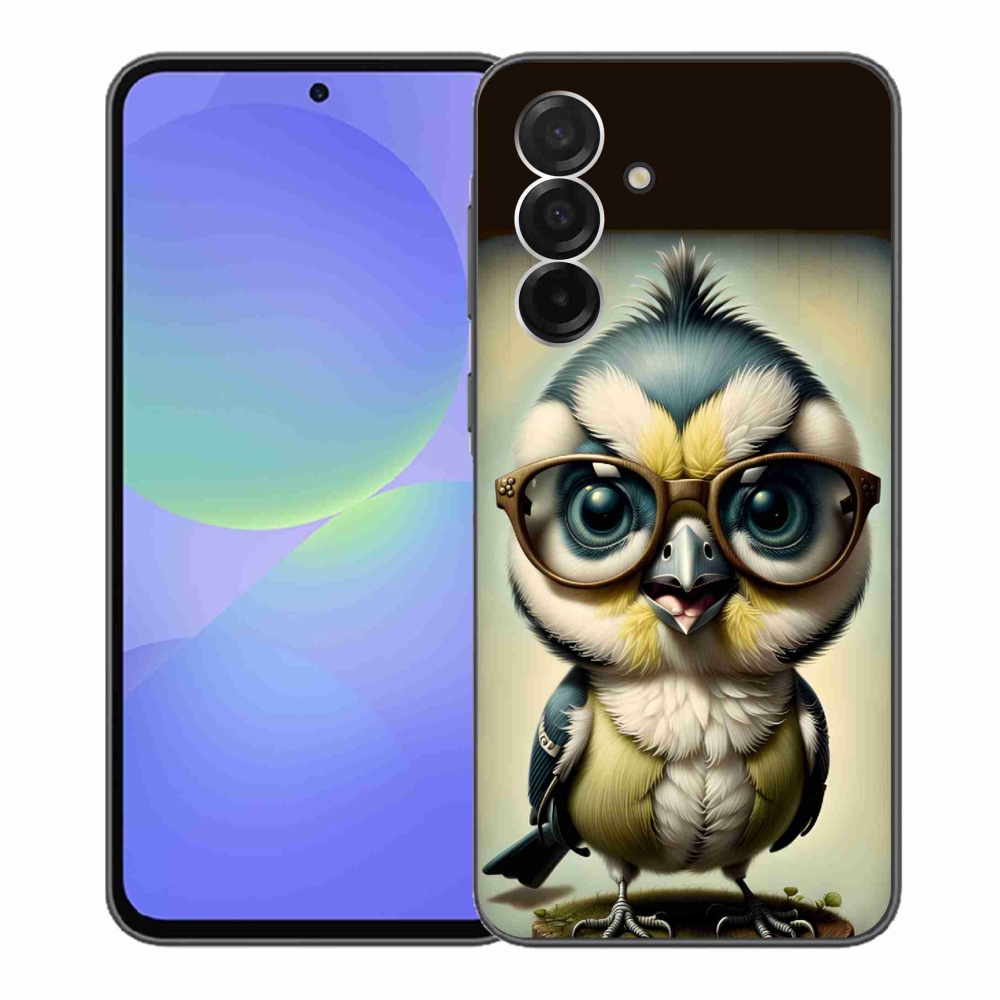 Gélový kryt mmCase na Samsung Galaxy A36 5G - mláďa s okuliarmi