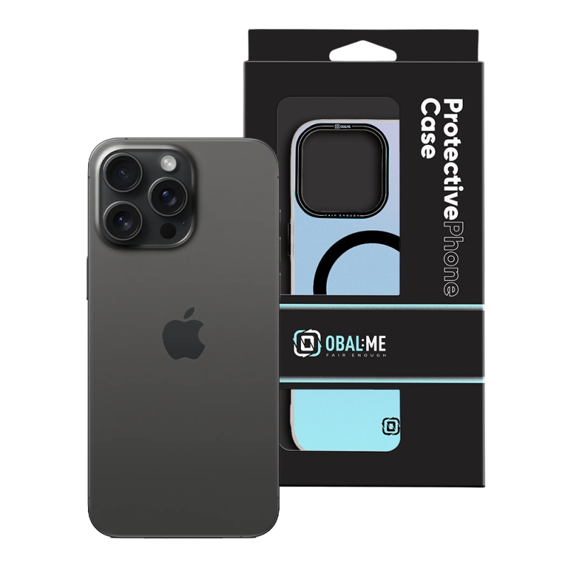 COVER:ME HoloMag Cover pre Apple iPhone 15 Pro Max Black