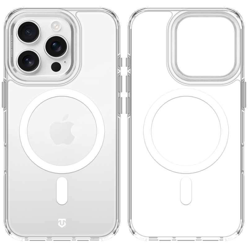 Tactical MagForce 2.0 – puzdro pre Apple iPhone 16 Pro, strieborné