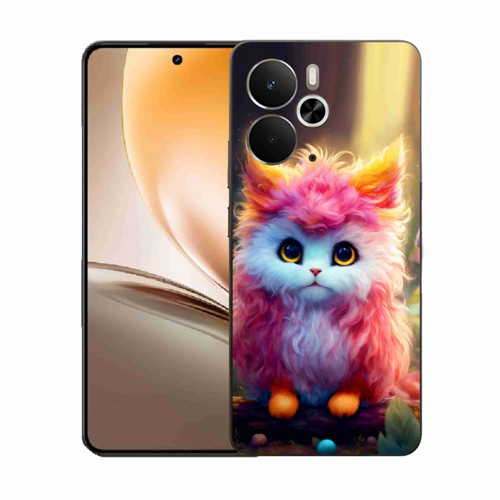 Gélový kryt mmCase na Realme 14 5G - roztomilé mačiatko 5