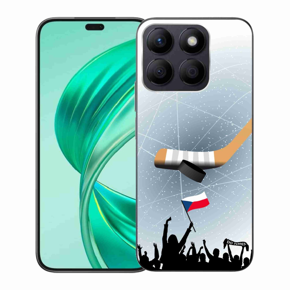 Gélový kryt mmCase na Honor X8b - fanúšikovia hokeja