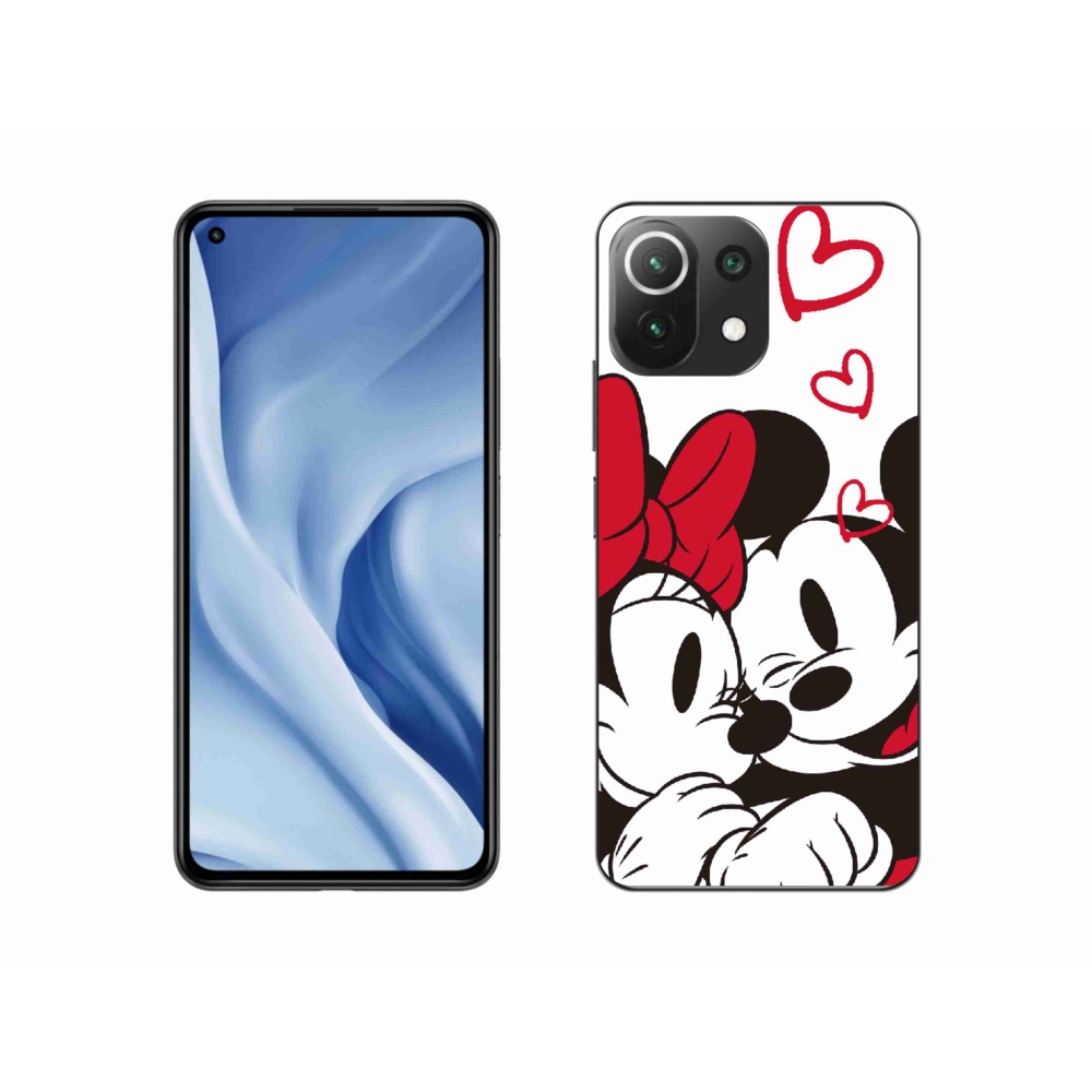 Gélový kryt mmCase na Xiaomi Mi 11 Lite 4G/5G - minnie a mickey