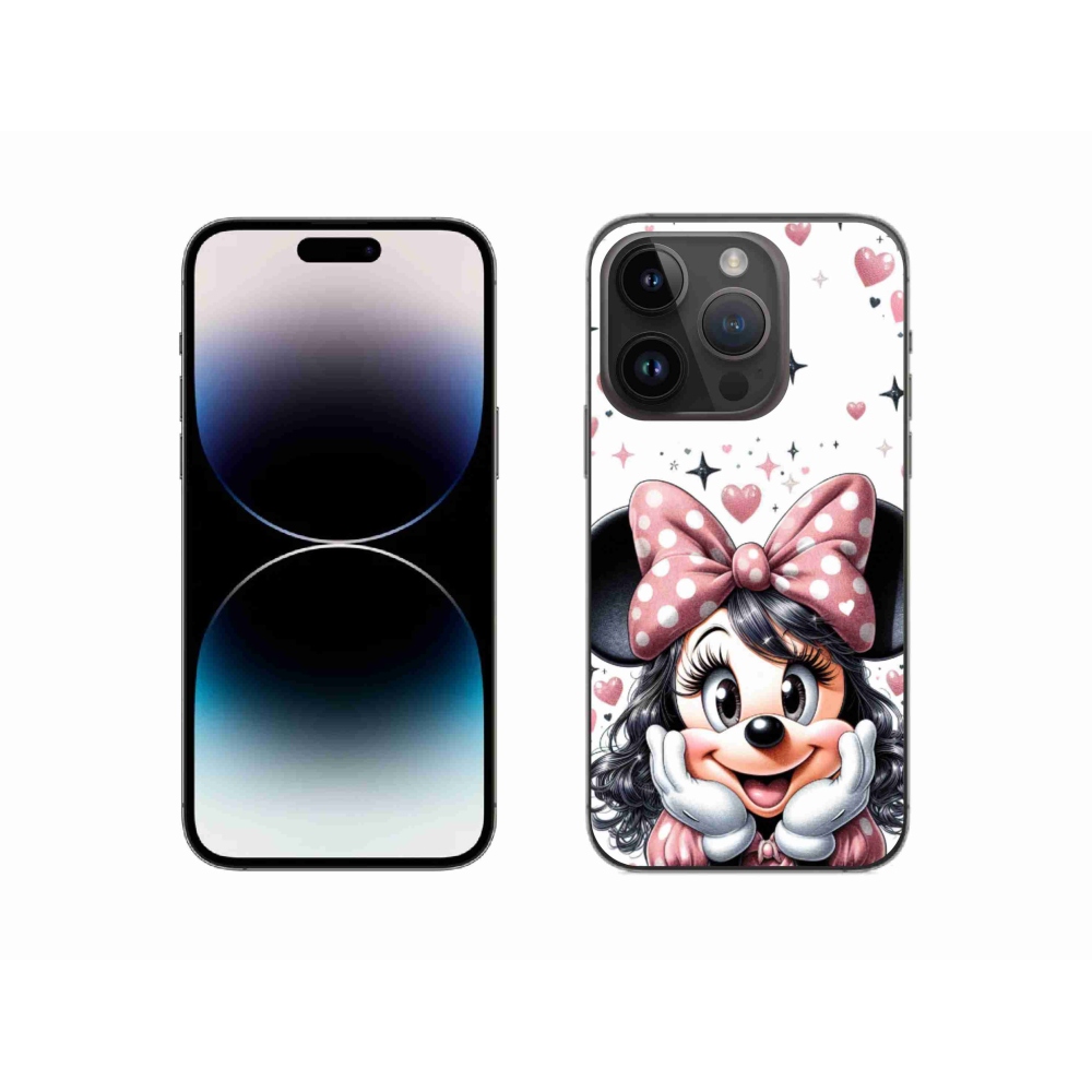 Gélový kryt mmCase na iPhone 14 Pro 6.1 - minnie